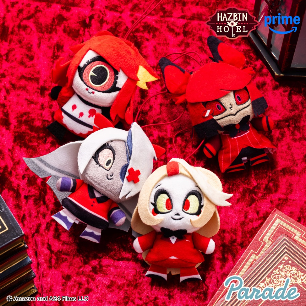 地獄旅館 全新現貨 第一彈 手指娃 吊飾 娃娃 廣播惡魔 阿拉斯特 Alastor 夏莉 Vaggie Niffty