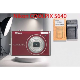 EN-EL12 副場充電器 相容 Nikon COOLPIX S640 電池充電器 ENEL12 充電器 另有電池
