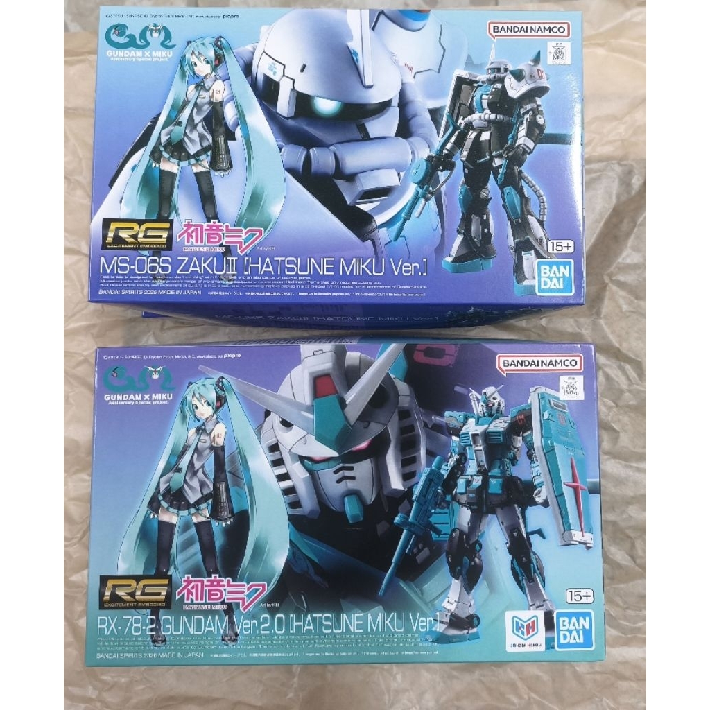 模型・プラモデル RG MS-06S ZAKUII 初音ミク Ver.