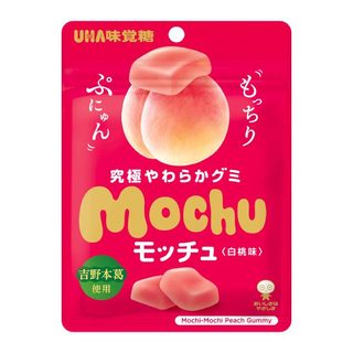 UHA 味覺糖 Mochu 白桃味
