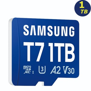 Samsung T7 1TB 1T microSD 170MB/s 4K U3 A2 MB-MB1T0T 記憶卡