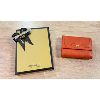 （全新）braun buffel 德國小金牛三折短夾