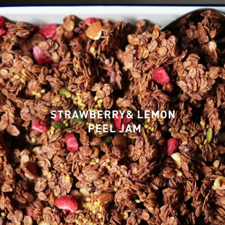 【獨家聯名】柯亞果醬 - 草莓檸檬碎穀麥脆片 Strawberry Lemon Peel Jam Granola