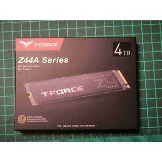 十詮T-FORCE Z44A7Q 4TB M.2 PCIe Gen4固態硬碟，全新未拆封