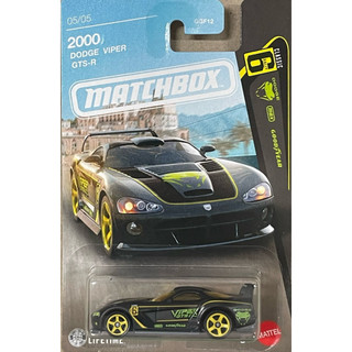 Matchbox 火柴盒 復古賽車 道奇 毒蛇 2000 DODGE VIPER GTS-R