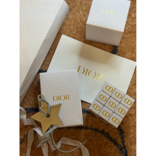 Dior 迪奧 金緻魔方 幸運星流蘇吊飾