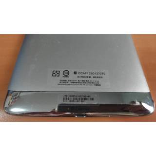 【無法開機,未拆修零件機】Lenovo 7 吋平板電腦一台 型號: 60040, 含電池,電池上的防拆標籤還在, 未拆修