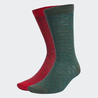 adidas IX7636 是 Mono Crew Socks 中筒休閒襪