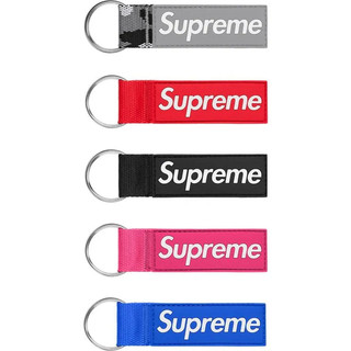AirRoom 正品現貨 2026SS Supreme Webbing Keychain Box Logo 鑰匙圈 吊飾