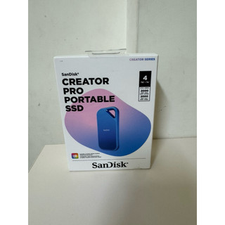 SanDisk CREATOR PRO SSD 行動固態硬碟 4TB(公司貨)