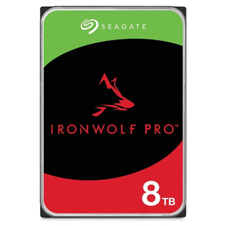 SEAGATE 希捷IronWolf Pro 8TB 3.5吋 7200轉 NAS 內接硬碟(ST8000NT001)