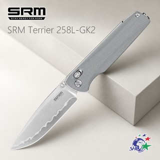 詮國 SRM 三刃木 - Terrier 戶外摺疊工具刀 / 140Cr複合鋼 / 陶瓷滾珠軸承 258L-GK2