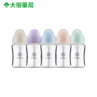 小獅王辛巴 蘊蜜質金玻璃寬口防脹氣奶瓶 180ml 大樹藥局