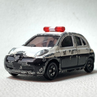 絕版 Tomica No.84 Nissan March Patrol Car