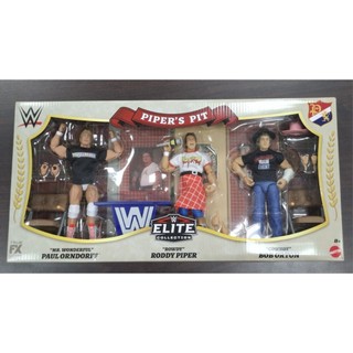 WWE Roddy Piper Rob Orton Paul Orndorff 現貨 純展示 全新未拆 人偶 公仔 摔角