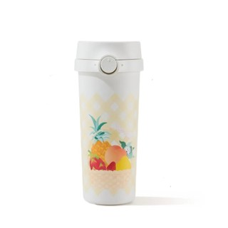 星巴克杯子/473ml夏日彈蓋直飲不銹鋼保溫隨行杯/2025果緣奇遇系列
