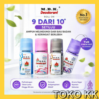 現貨 MBK DEODORANT ROLL ON DEODORAN ATASI BAU BADAN KBT534