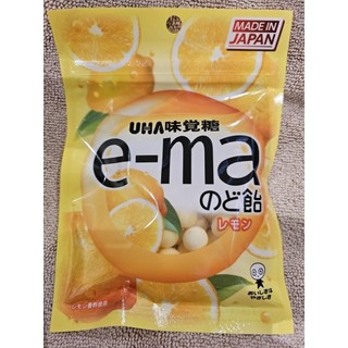 UHA味覺糖 e-ma喉糖(檸檬風味) 50g