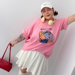 LULUS/PLUS/中大尺碼/配角魚寬鬆T恤３色【A01260564】260715