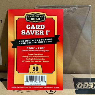 單張❗️Cardboard Gold / PSA指定卡套❗️Card Saver 1 卡牌保護套 _QKQK