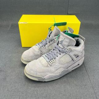 《二手寄賣》Kaws x Air Jordan 4 灰色 US8 無原盒