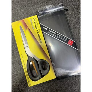 KAI 7240AS 專業級 裁縫剪刀 芳綸纖維專用剪刀 玻璃纖維專用剪刀 240mm 日本製貝印微齒刃布 剪刀 布料剪