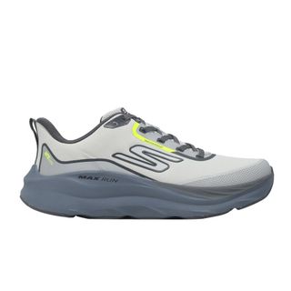 SKECHERS RUN NITEVIZN WATERPROOF 防水 反光 慢跑鞋 男 灰藍色 221003GRY