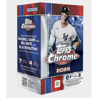 含稅 有發票 2026 Topps Chrome MLB Value Box 抽大谷翔平 Gold Logoman