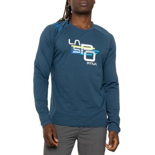 [全新正品] La Sportiva Stripe Cube 義大利 透氣 長袖 有機棉 T-Shirt (M)
