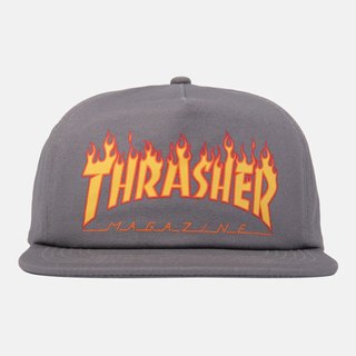 Thrasher Printed Flame - Grey 帽子 #5