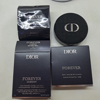 Dior超完美柔霧光氣墊粉蕊0N+刺繡藤格紋氣墊外殼