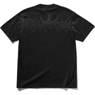 BUTTER GOODS BG262A10700 NAIL SHOULDER PRINT TEE 短T (黑色)
