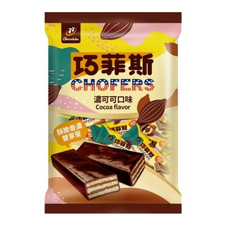 77 巧菲斯夾心酥(濃可可口味) 250.8g【萬家福】