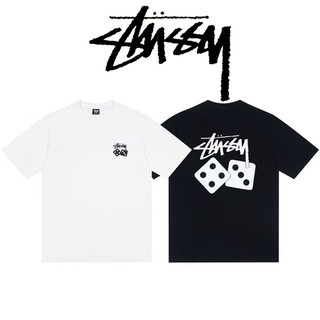 Stussy 短袖 骰子系列 骰子logo印花 T恤