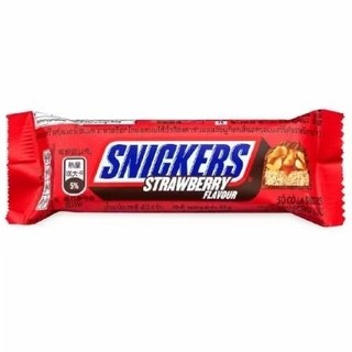 出清特賣 SNICKERS 可可花生棒 草莓口味 士力架 40g單條零售