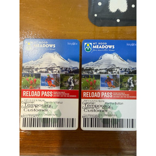 MT.HOOD 纜車一日票卡RELOAD PASS