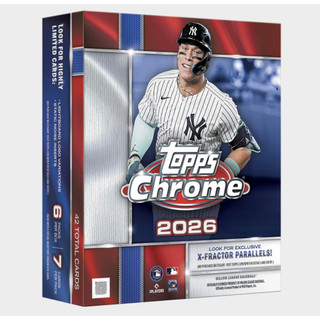 現貨最後一盒 2026 Topps Chrome MLB Mega Box 全新未拆一盒 大谷翔平 村上宗隆 新人簽