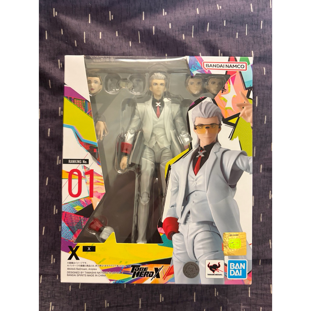 Bandai ~ 僅拆檢 代理版 S.H.Figuarts SHF To Be Hero X 凸變英雄X X