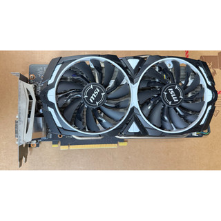 中古 二手 壞掉的顯示卡 MSI GTX1060 3G 過電不開機