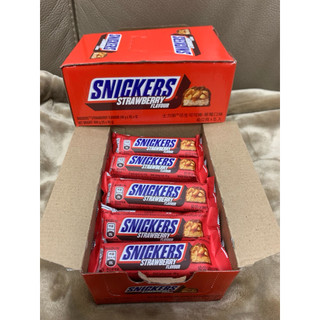 全新 Snickers 士力架花生可可棒 40g 草莓口味 期限2026/11
