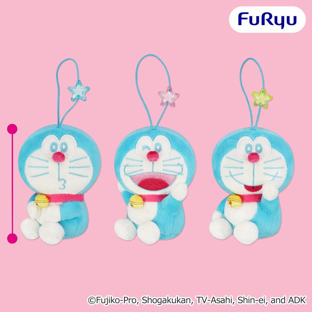 ❤Lika小舖❤小叮噹 日本帶回 全新正版現貨 小叮噹景品玩偶布偶娃娃 多啦a夢吊飾 星星 東北
