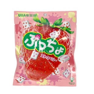 UHA味覺糖 普超軟糖(草莓味) 50g【Donki日本唐吉訶德】