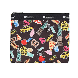 Lesportsac Deluxe Everyday Bag 經典斜背包 側背包 通勤旅行包 女包 男包(紐約城市)
