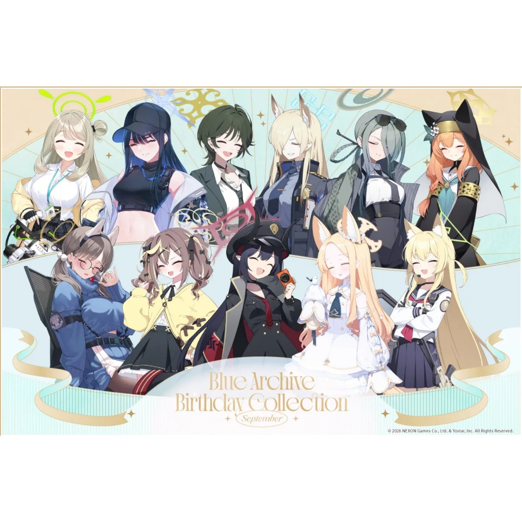 【WAT預購】蔚藍檔案 Blue Archive 日本限定 野乃美 沙織 冬 環奈 美奈 瑪麗 萌 玲奈 千秋 聖亞