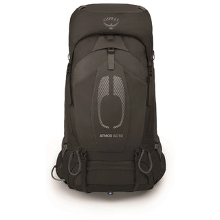 [阿爾卑斯戶外] Osprey Atmos AG 50 男 網架登山背包 黑 10003554 10004004