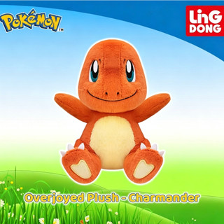 寶可夢-樂不可支絨毛玩偶-小火龍 Overjoyed Plush Charmander 收藏公仔 LD400314