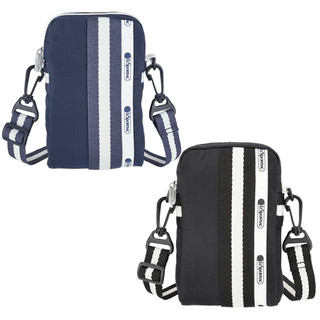 Lesportsac Mini Web Crossbody 隨身小包 手機包/ 滾邊 情人節禮物