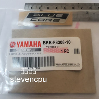 YAMAHA原廠 BKB-F8308-10 BLUE CODE 貼紙 XR 勁戰
