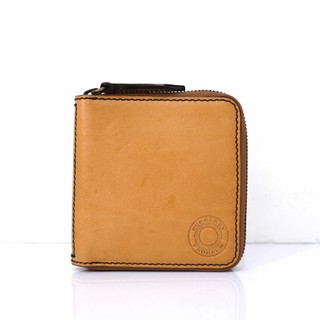 優買二手精品｜超超超特價‼️ Burberry 黃色牛皮 logo拉鍊短夾｜ 皮夾 零錢包 信用卡夾 錢包