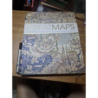 (GREAT MAPS)地圖大歷史:探索世界上最具時代意義的偉大地圖(英文版)。品相OK。